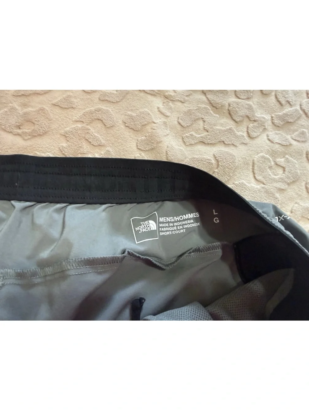 The North Face Mens Grey Flashdry Athletic Shorts! Large 38x6